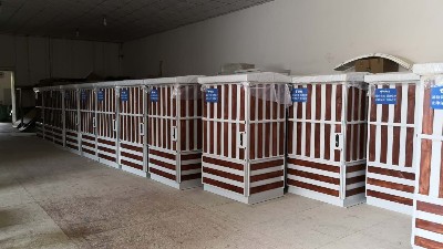 為中國電信大理分公司定制的美化外罩生產完成準備交付