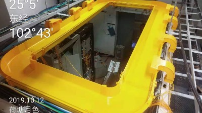 云茂通信承接昆明電信機(jī)房光纖整治項(xiàng)目機(jī)房安裝新型防火尾纖槽