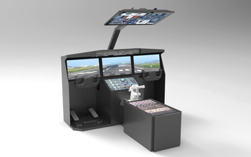 睿濱飛行模擬飛機駕駛艙定制