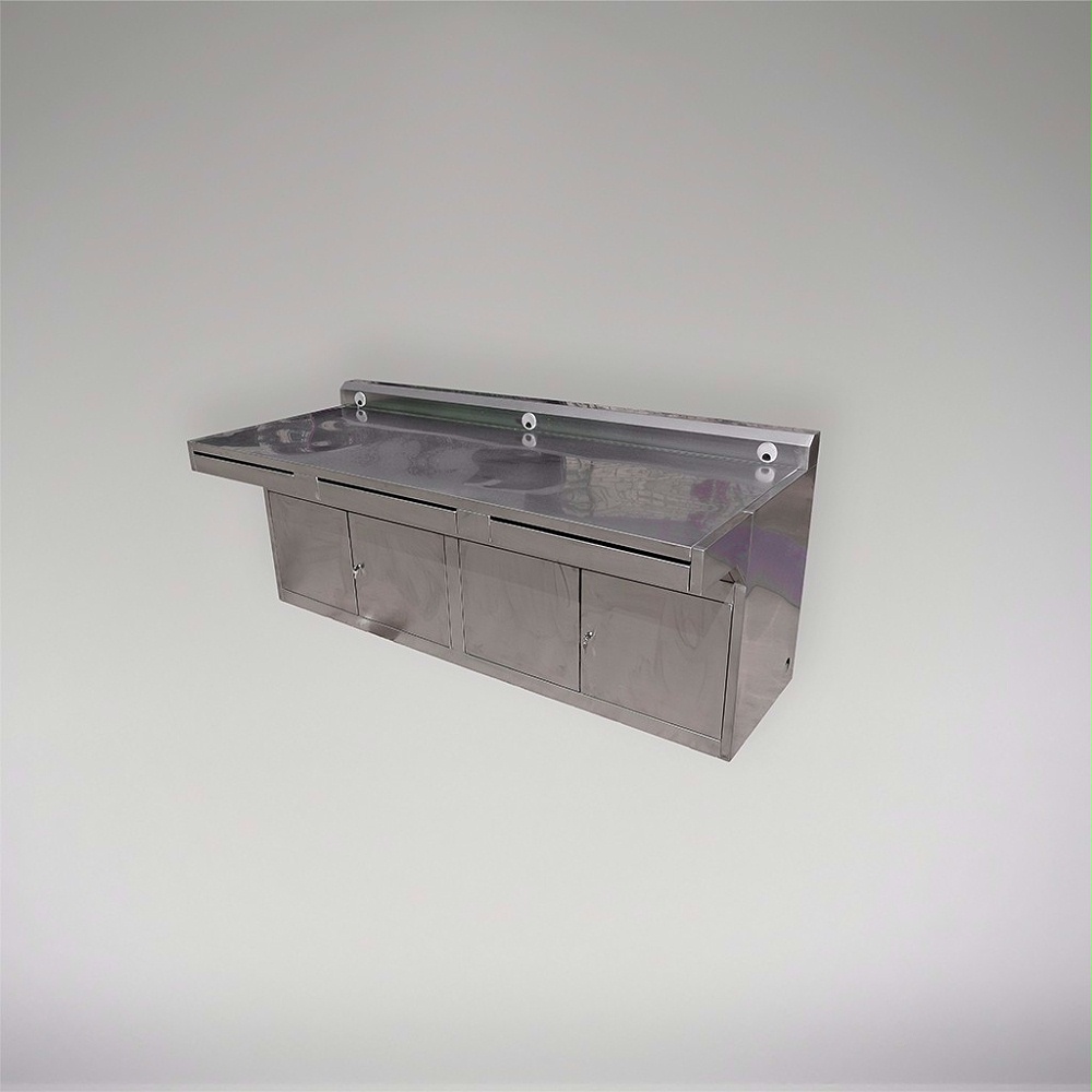 不銹鋼操作臺鈑金加工定制 不銹鋼操作臺鈑金加工定制